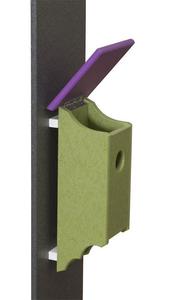 Poly Lumber Bluebird House - Post Mount