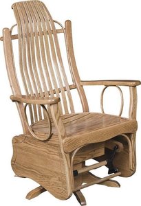 Felda Flat Arm Swivel Glider