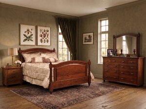 Magpie 5-Piece Bedroom Set in Rustic Cherry