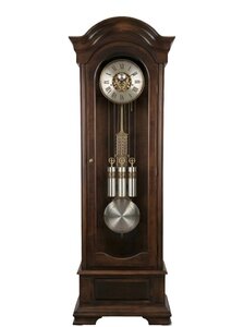 Orleans Grandfather Clock with Auto Night Silencer and Triple Chime
