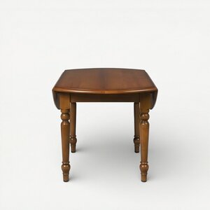 Round Drop Leaf Dining Table