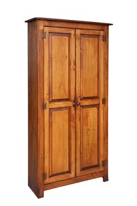 Honey Brook Pine 2 Door Pantry