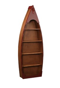 Staunton Boat Shape Bookcase