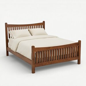 Portland Solid Wood Slat Bed