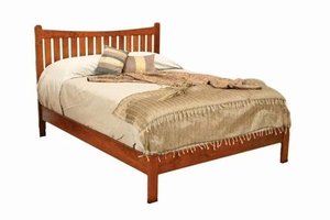 Portland Slatted Bed with Low Footboard