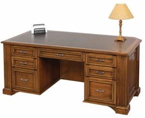 The James Miller Solid Wood Executive Desk