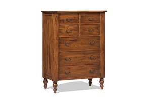 Miriam Chest of Drawers with Turned Feet