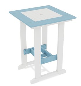 Shoreline Poly Square Bar Table