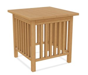 Zen Poly Mission End Table