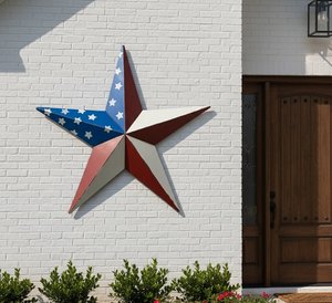 Extra Jumbo Patriotic Barn Star