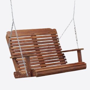 Cedar Contoured Porch Swing
