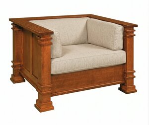Handcrafted Crafts Mission Club Chair