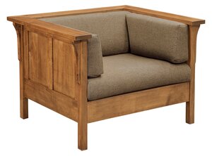 Olalla Mission Panel Club Chair