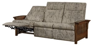 Celista Mission Recliner Sofa with Power Recline Option