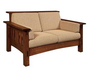Trinity Mission Loveseat Sofa
