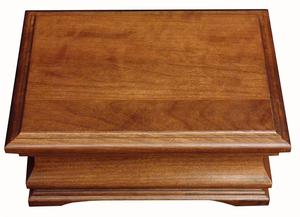 Hardwood Medium Jewelry Box with Plain Lid