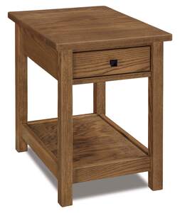 Radiance Mission End Table with Drawer