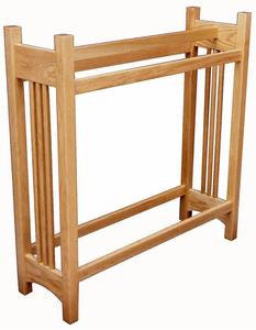 Handcrafted Hardwood Quilt Rack