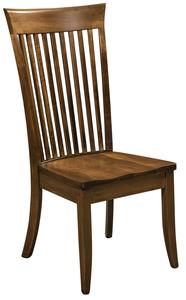 Patrick Vertical Slat High Back Dining Chair