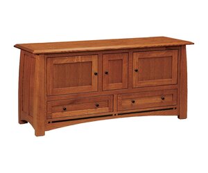 Wood Grove Mission 63" TV Stand