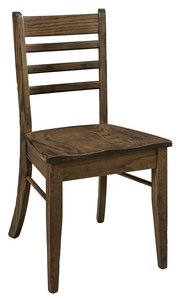 American Ladder Back Dining Chair in Solid Wood