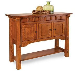 Solid Wood Dining Sideboard