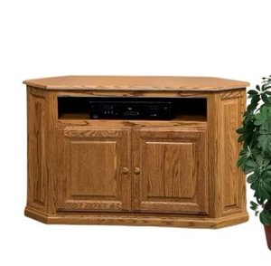 Zeal Corner TV Stand with Sound Bar Shelf