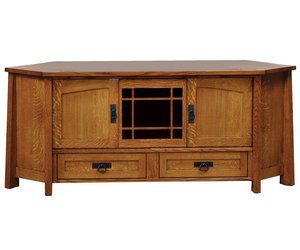 Enchant Mission Corner TV Stand