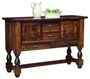 Amish Bidwell Solid Wood Dining Sideboard
