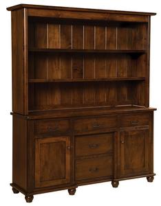Handcrafted Belvoir Dining Buffet and Hutch Cabinet
