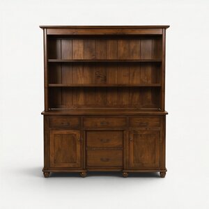 Handcrafted Belvoir Dining Buffet and Hutch Cabinet
