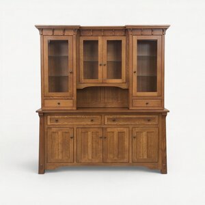 Handcrafted Andar Mission Dining Hutch