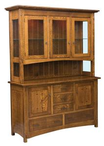 Handcrafted Aliva China Hutch Cabinet