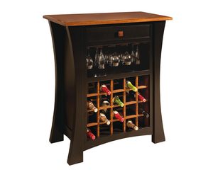 Azinger Arts & Crafts Wine Storage Cabinet
