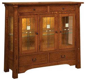 Andar Mission Solid Wood High Dining Buffet