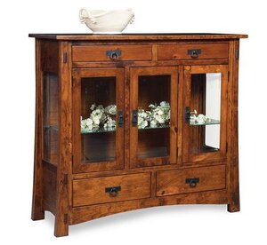Avanita Mission Solid Wood High Buffet