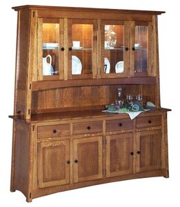Mills Creek Mission 4-Door Hutch