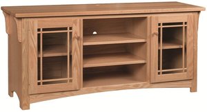 Handcrafted Modesto Mission TV Console - Choose Your Size