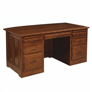 Tuscan 64" Solid Wood Executive Desk