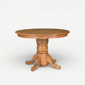San Antonio Traditional Single Pedestal Table