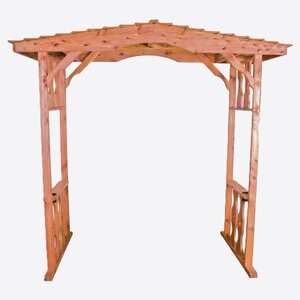 Cedar Arbor with Roof and Optional Swing