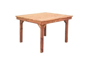 Cedar Wood Outdoor Square Dining Table