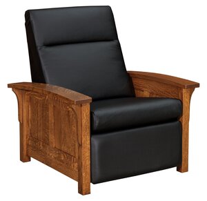 Amish Pritchard Mission Panel Wall Hugger Recliner Chair