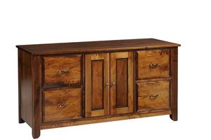 Artisan Reserve 60" Credenza with Optional Hutch Top