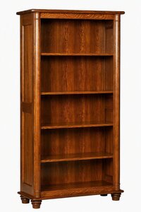 Savile Solid Wood Custom Bookcase