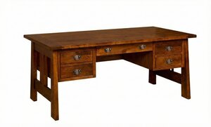 Meridian Pedestal Desk