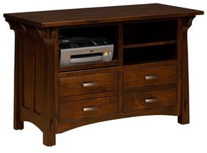 Balmora Mission Printer Stand with Lateral File Cabinet