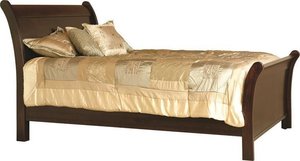 Towhee Mission Sleigh Bed