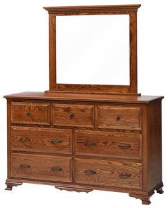 American Made Harriette Dresser with Optional Mirror