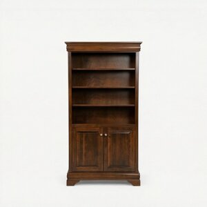 Wilcox Bookcase with Cabinet Base